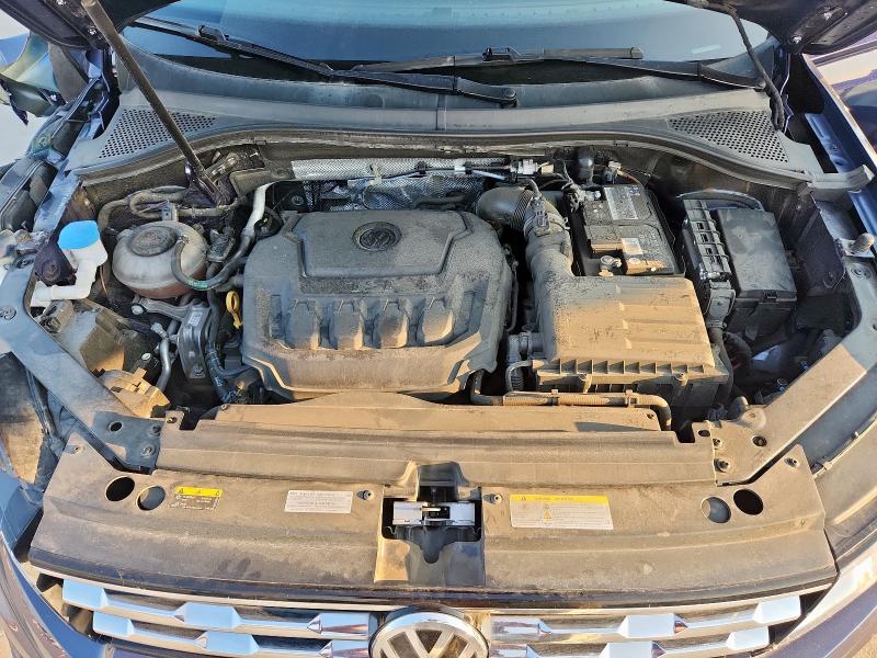 3VV1B7AX5MM066860 - 2021 VOLKSWAGEN TIGUAN S BLUE photo 12