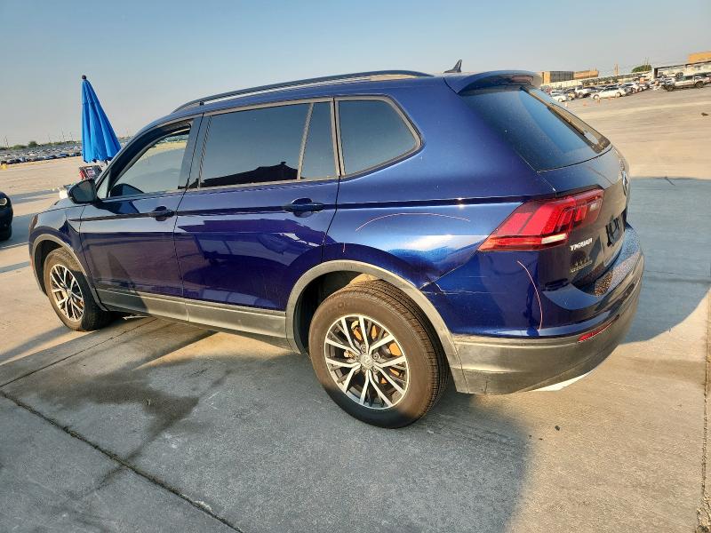 3VV1B7AX5MM066860 - 2021 VOLKSWAGEN TIGUAN S BLUE photo 2