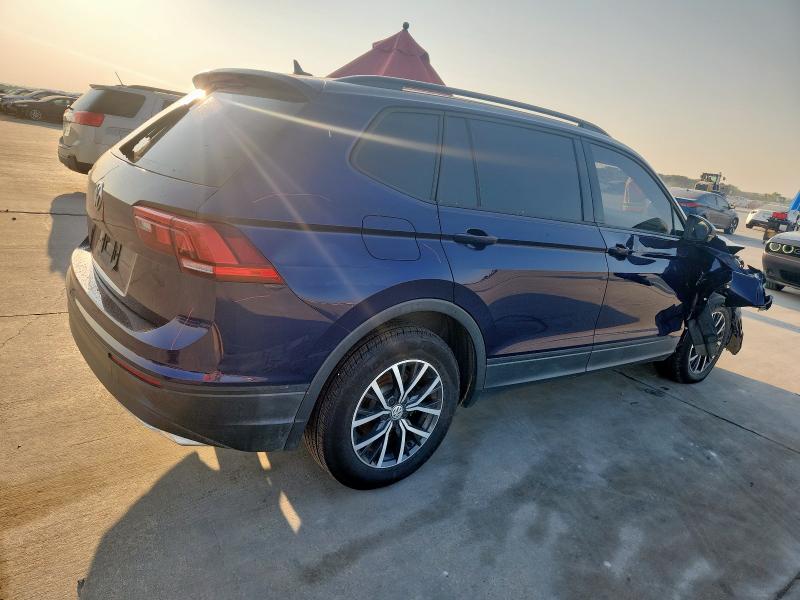 3VV1B7AX5MM066860 - 2021 VOLKSWAGEN TIGUAN S BLUE photo 3