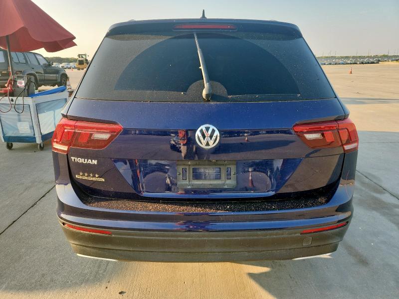 3VV1B7AX5MM066860 - 2021 VOLKSWAGEN TIGUAN S BLUE photo 6