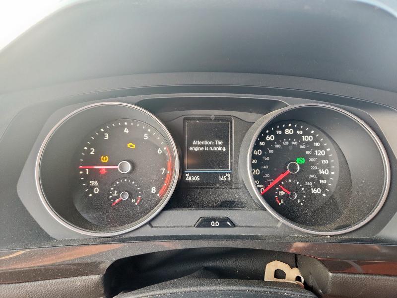 3VV1B7AX5MM066860 - 2021 VOLKSWAGEN TIGUAN S BLUE photo 9