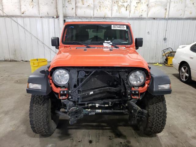 1C4HJXDN7KW549533 - 2019 JEEP WRANGLER U SPORT RED photo 5