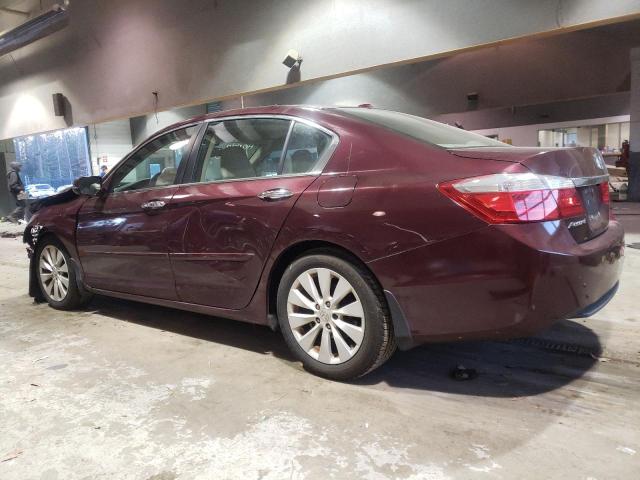 1HGCR2F83FA110749 - 2015 HONDA ACCORD EXL BURGUNDY photo 2