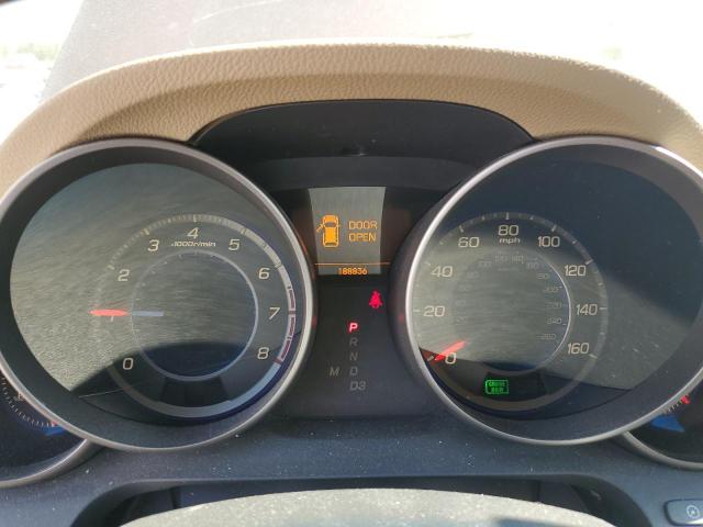 2HNYD28659H527241 - 2009 ACURA MDX TECHNOLOGY Burgund zdjęcie 9