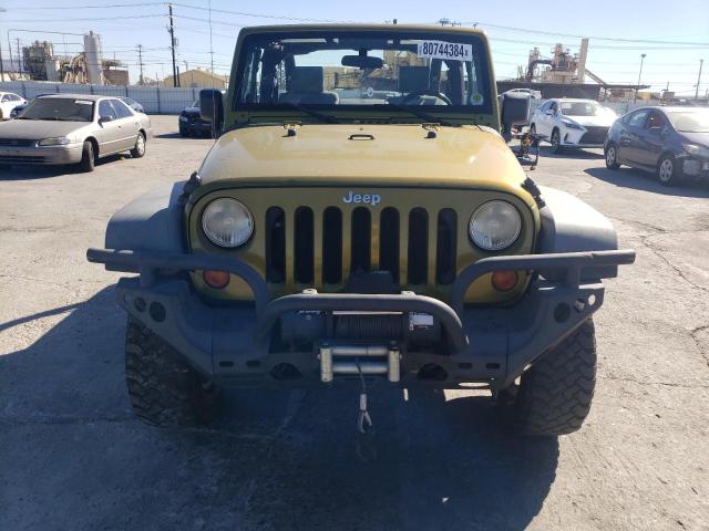 1J4GA64108L515733 - 2008 JEEP WRANGLER RUBICON GREEN photo 5