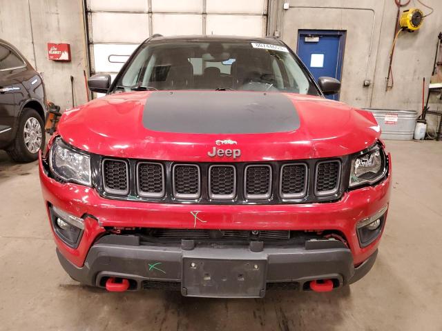 3C4NJDDBXLT196168 - 2020 JEEP COMPASS TRAILHAWK RED photo 5