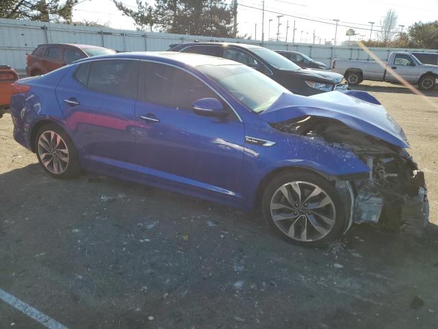 5XXGR4A67FG413653 - 2015 KIA OPTIMA SX BLUE photo 4