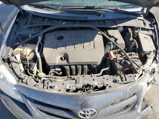 2T1BU4EE6BC569792 - 2011 TOYOTA COROLLA BASE GRAY photo 11