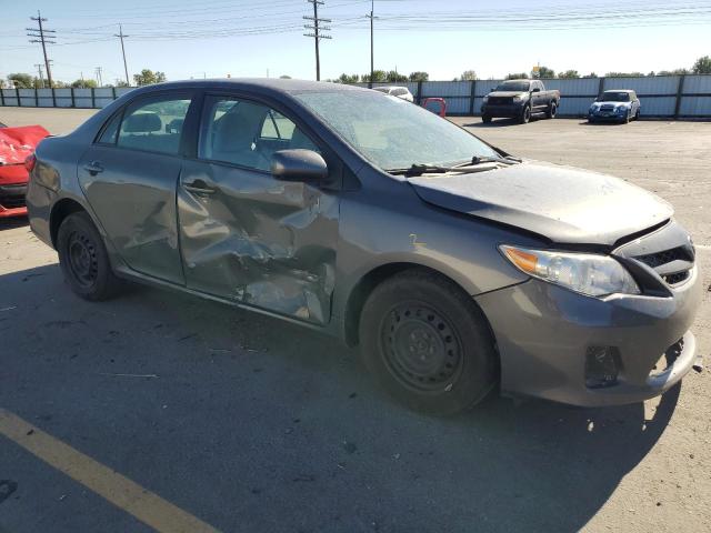 2T1BU4EE6BC569792 - 2011 TOYOTA COROLLA BASE GRAY photo 4