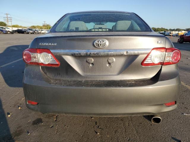 2T1BU4EE6BC569792 - 2011 TOYOTA COROLLA BASE GRAY photo 6