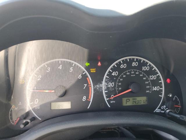 2T1BU4EE6BC569792 - 2011 TOYOTA COROLLA BASE GRAY photo 9