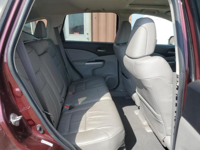 5J6RM4H72DL039398 - 2013 HONDA CR-V EXL BURGUNDY photo 10