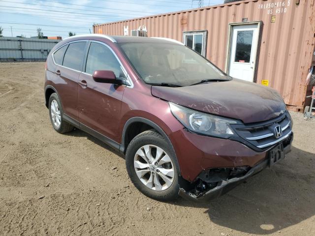 5J6RM4H72DL039398 - 2013 HONDA CR-V EXL BURGUNDY photo 4