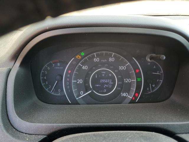 5J6RM4H72DL039398 - 2013 HONDA CR-V EXL BURGUNDY photo 9