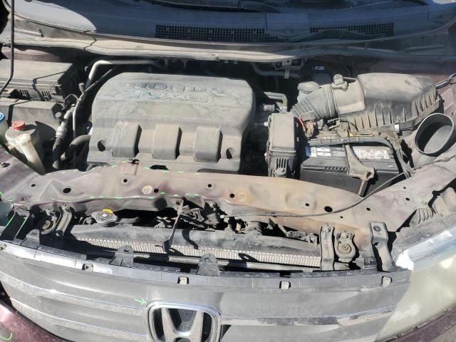 5FNRL5H60BB069408 - 2011 HONDA ODYSSEY EXL MAROON photo 12