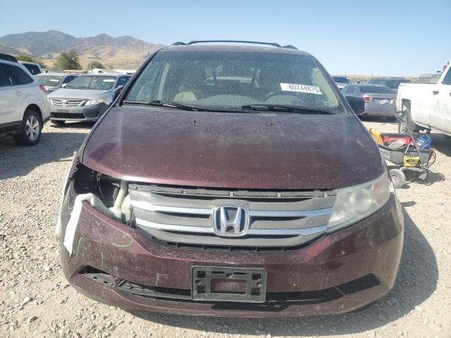 5FNRL5H60BB069408 - 2011 HONDA ODYSSEY EXL MAROON photo 5
