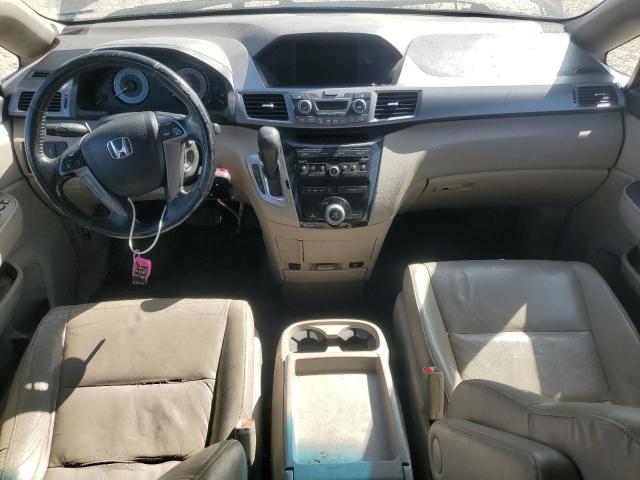 5FNRL5H60BB069408 - 2011 HONDA ODYSSEY EXL MAROON photo 8