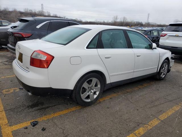 WAUJT68E92A305831 - 2002 AUDI A4 3.0 WHITE photo 3