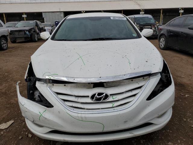 5NPEB4ACXDH788374 - 2013 HYUNDAI SONATA GLS WHITE photo 5