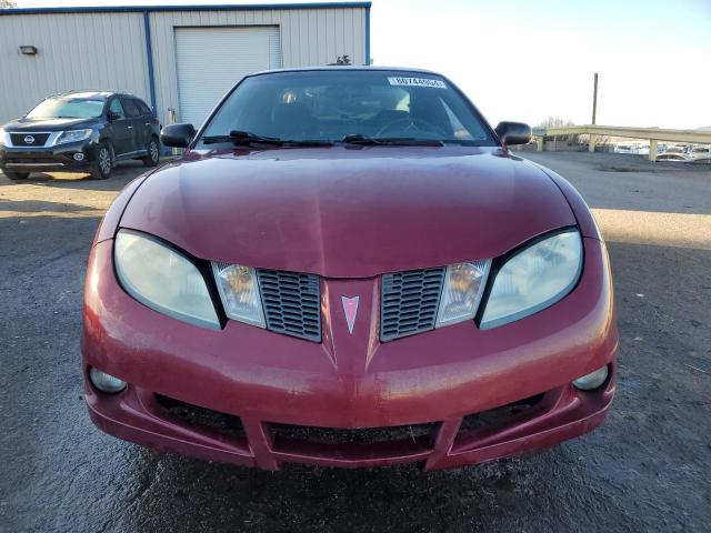 3G2JB12F45S227038 - 2005 PONTIAC SUNFIRE BURGUNDY photo 5