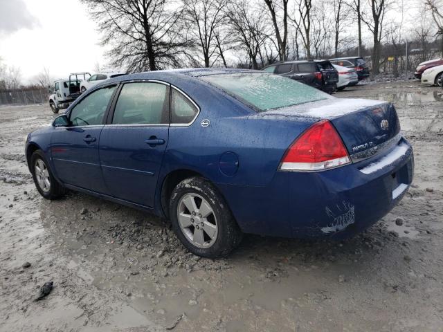 2G1WT55K969303553 - 2006 CHEVROLET IMPALA LT BLUE photo 2