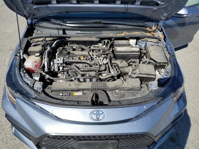 5YFS4MCE8NP107497 - 2022 TOYOTA COROLLA SE GRAY photo 11