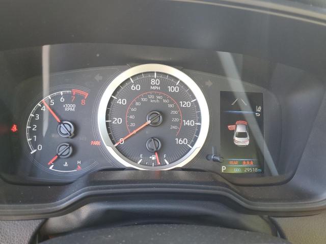 5YFS4MCE8NP107497 - 2022 TOYOTA COROLLA SE GRAY photo 9