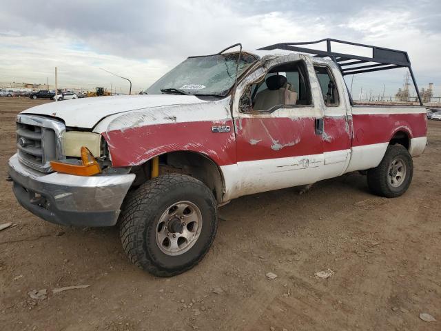 3FTNX20F01MA74485 - 2001 FORD F250 SUPER DUTY WHITE photo 1