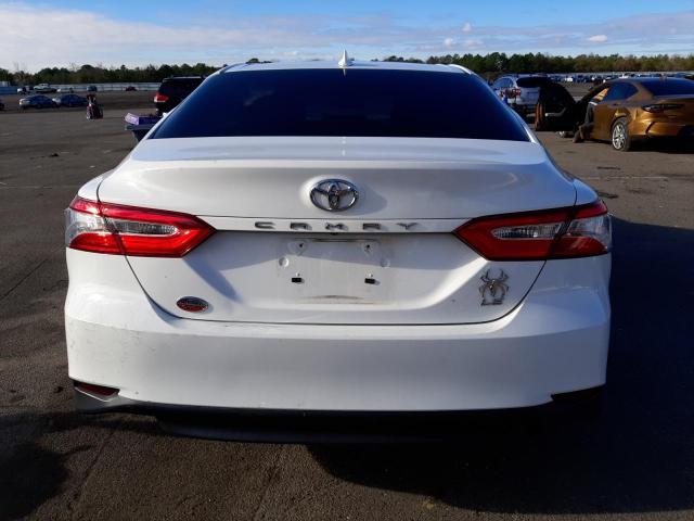 4T1B11HK2KU291089 - 2019 TOYOTA CAMRY L WHITE photo 6