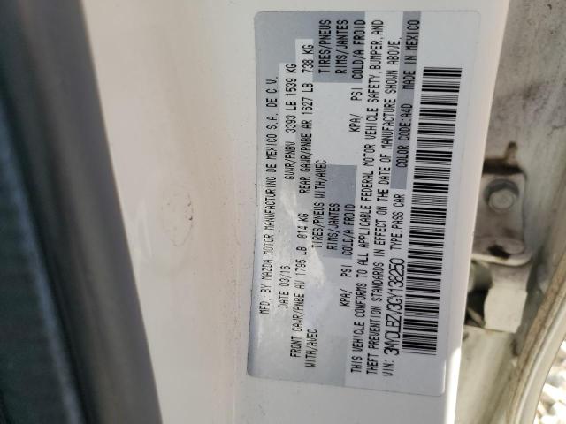 3MYDLBZV3GY138250 - 2016 TOYOTA SCION IA Ağ foto 12