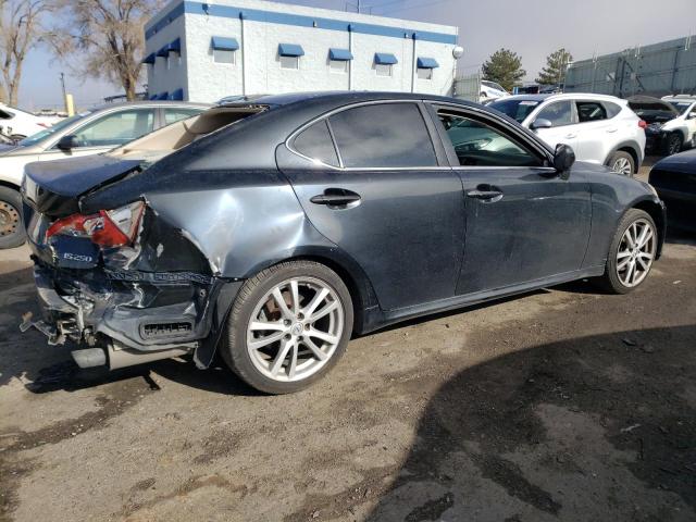 JTHBK262772047837 - 2007 LEXUS IS 250 BLACK photo 3