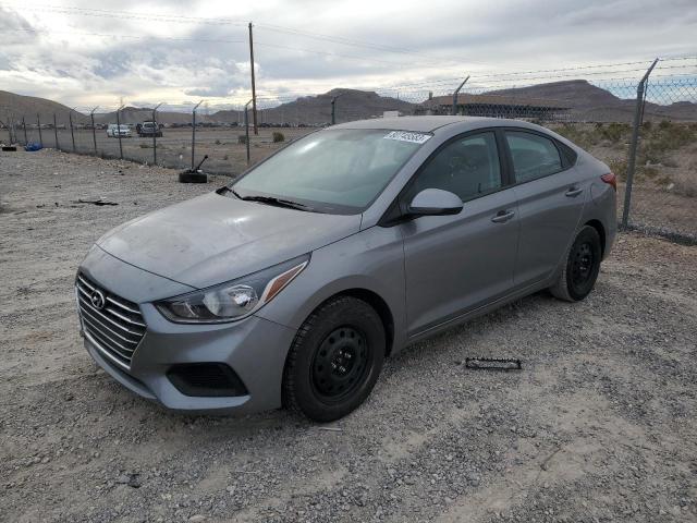 3KPC24A6XNE182919 - 2022 HYUNDAI ACCENT SE GRAY photo 1