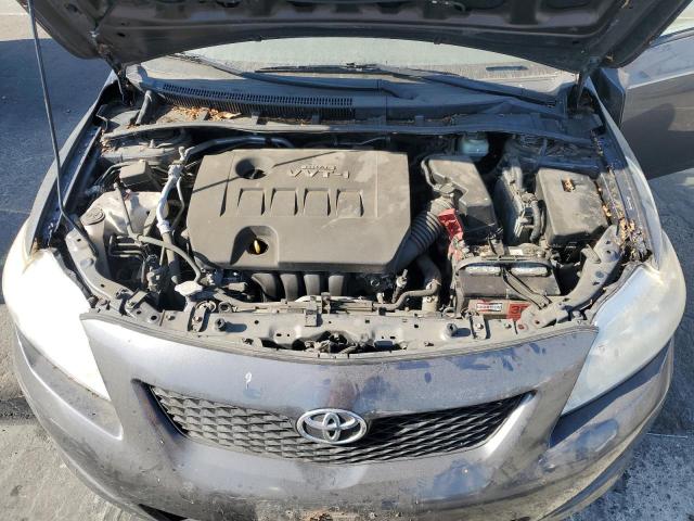 JTDBU4EE5A9120852 - 2010 TOYOTA COROLLA BASE Մոխրագույն լուսանկար 11