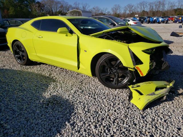 1G1FB1RX3L0112895 - 2020 CHEVROLET CAMARO LS YELLOW photo 4