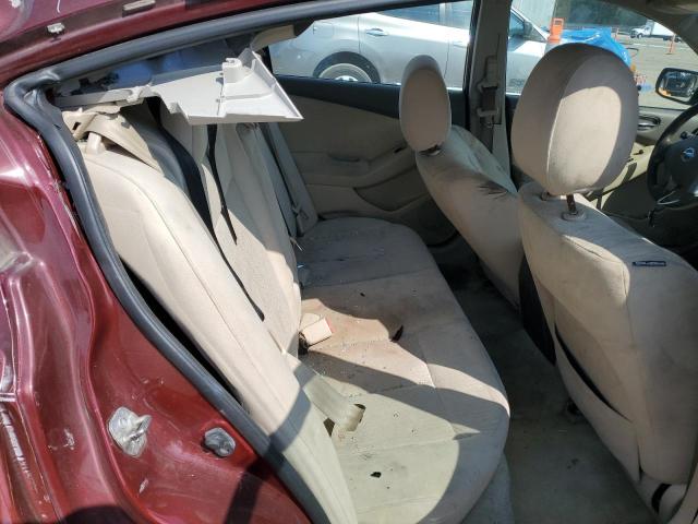 1N4AL2APXCN551021 - 2012 NISSAN ALTIMA BASE წითელი ფოტო 10