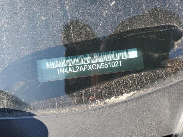 1N4AL2APXCN551021 - 2012 NISSAN ALTIMA BASE წითელი ფოტო 13