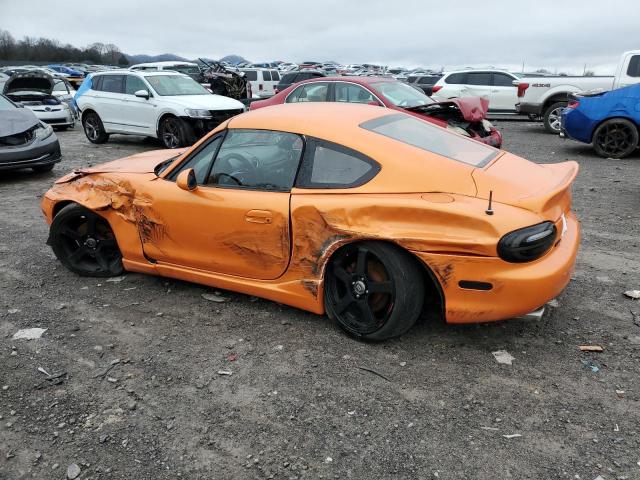 JM1NB353840402598 - 2004 MAZDA MX-5 MIATA BASE ORANGE photo 2