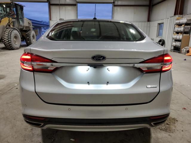 3FA6P0H94HR197586 - 2017 FORD FUSION SE SILVER photo 6