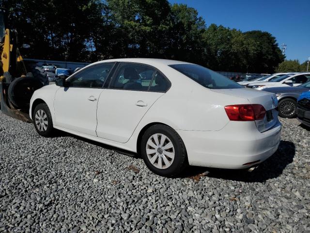 3VW1K7AJ9EM208166 - 2014 VOLKSWAGEN JETTA BASE WHITE photo 2