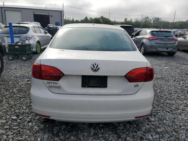 3VW1K7AJ9EM208166 - 2014 VOLKSWAGEN JETTA BASE WHITE photo 6