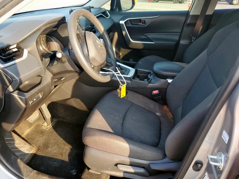 JTMH1RFVXMD523337 - 2021 TOYOTA RAV4 LE SILVER photo 7