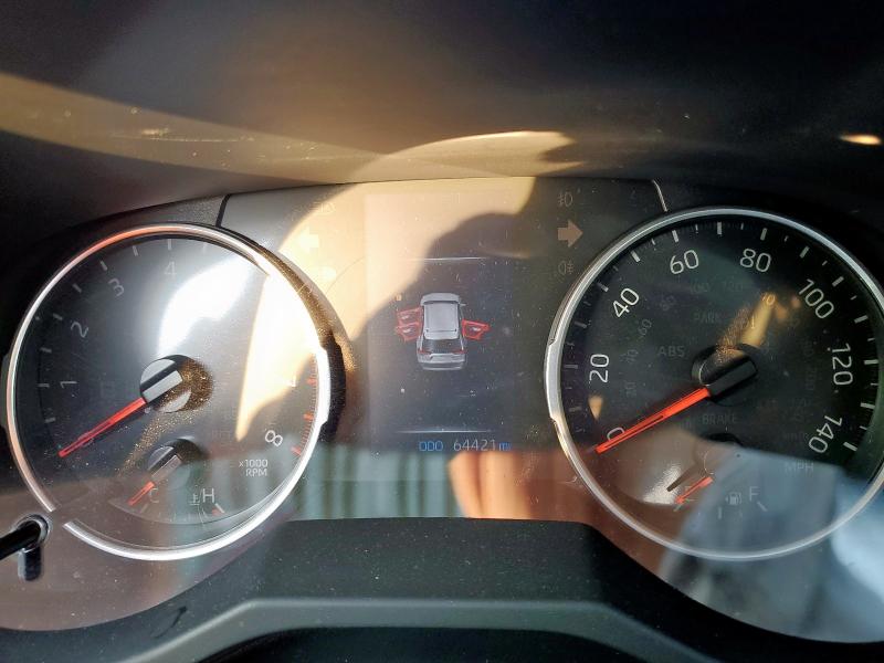 JTMH1RFVXMD523337 - 2021 TOYOTA RAV4 LE SILVER photo 9