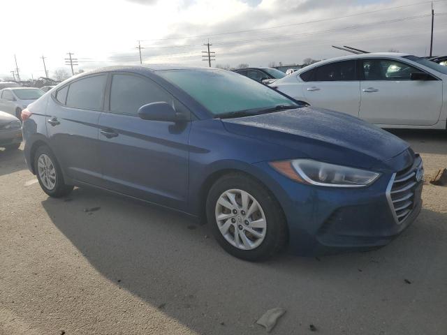 5NPD74LF1HH098622 - 2017 HYUNDAI ELANTRA SE BLUE photo 4