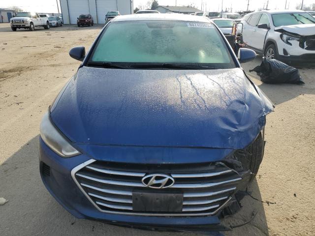 5NPD74LF1HH098622 - 2017 HYUNDAI ELANTRA SE BLUE photo 5