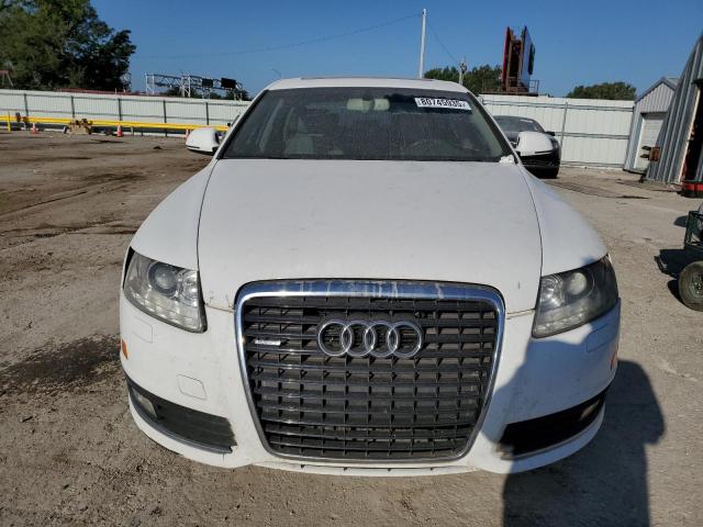 WAUKGAFB7AN078263 - 2010 AUDI A6 PRESTIGE თეთრი ფოტო 5