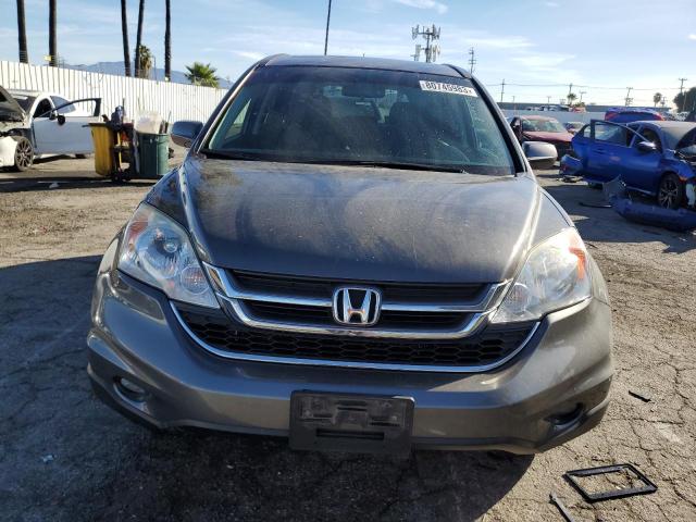 5J6RE4H7XBL053589 - 2011 HONDA CR-V EXL GRAY photo 5