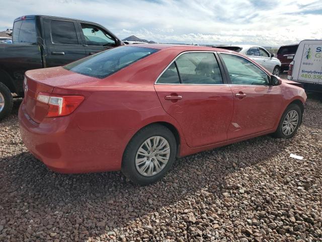 4T1BF1FK7DU687459 - 2013 TOYOTA CAMRY L RED photo 3