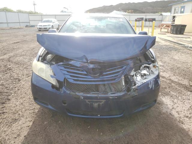 JTNBE46KX73129698 - 2007 TOYOTA CAMRY CE BLUE photo 5