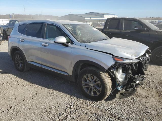 5NMS23AD0KH043259 - 2019 HYUNDAI SANTA FE SE SILVER photo 4