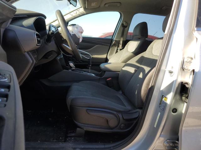 5NMS23AD0KH043259 - 2019 HYUNDAI SANTA FE SE SILVER photo 7